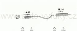 PEUGEOT 405 1.9 SEDAN 7/1987-7/1992 1905ccm 116kW / 158HP KAT MI16